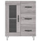 vidaXL Highboard Grey Sonoma 69.5x34x180 cm Engineered Wood