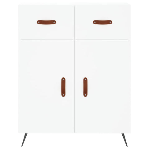 vidaXL Highboard White 69.5x34x180 cm Engineered Wood