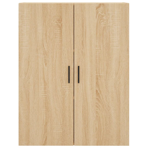 vidaXL Highboard Sonoma Oak 69.5x34x180 cm Engineered Wood
