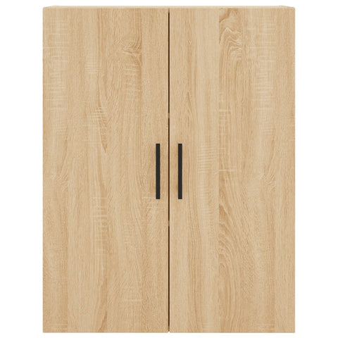 vidaXL Highboard Sonoma Oak 69.5x34x180 cm Engineered Wood