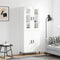 vidaXL Highboard White 69.5x34x180 cm Engineered Wood