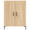 vidaXL Highboard Sonoma Oak 69.5x34x180 cm Engineered Wood