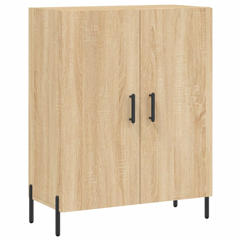vidaXL Highboard Sonoma Oak 69.5x34x180 cm Engineered Wood