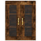 vidaXL Highboard Smoked Oak 69.5x34x180 cm Engineered Wood