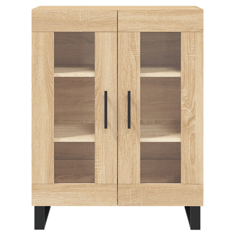 vidaXL Highboard Sonoma Oak 69.5x34x180 cm Engineered Wood