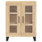 vidaXL Highboard Sonoma Oak 69.5x34x180 cm Engineered Wood