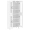 vidaXL Highboard White 69.5x34x180 cm Engineered Wood