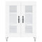 vidaXL Highboard White 69.5x34x180 cm Engineered Wood