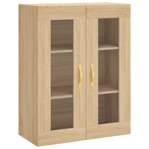 vidaXL Highboard Sonoma Oak 69.5x34x180 cm Engineered Wood