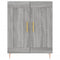 vidaXL Highboard Grey Sonoma 69.5x34x180 cm Engineered Wood