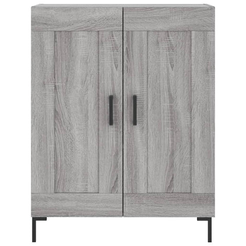 vidaXL Highboard Grey Sonoma 69.5x34x180 cm Engineered Wood