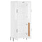 vidaXL Highboard White 69.5x34x180 cm Engineered Wood