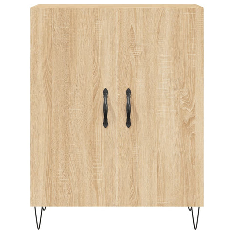 vidaXL Highboard Sonoma Oak 69.5x34x180 cm Engineered Wood