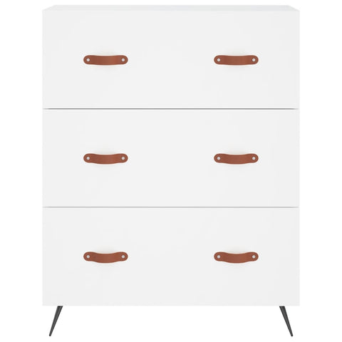 vidaXL Highboard White 69.5x34x180 cm Engineered Wood