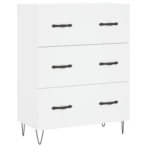 vidaXL Highboard White 69.5x34x180 cm Engineered Wood