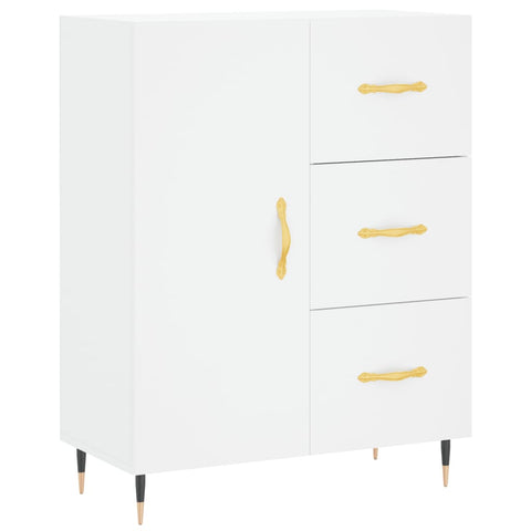 vidaXL Highboard White 69.5x34x180 cm Engineered Wood