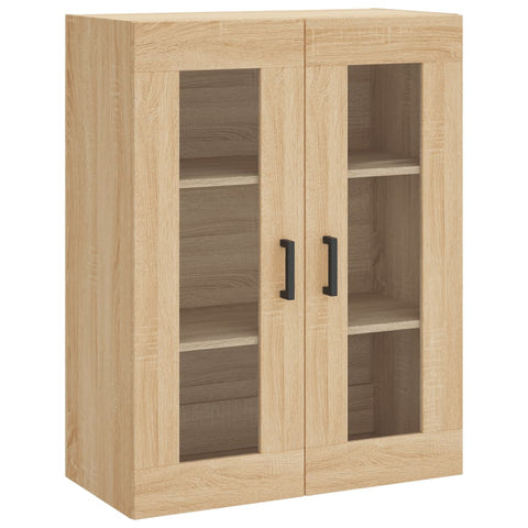 vidaXL Highboard Sonoma Oak 69.5x34x180 cm Engineered Wood