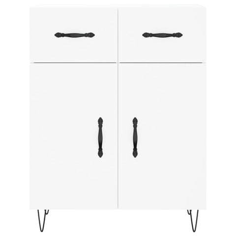 vidaXL Highboard White 69.5x34x180 cm Engineered Wood