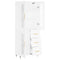 vidaXL Highboard White 69.5x34x180 cm Engineered Wood