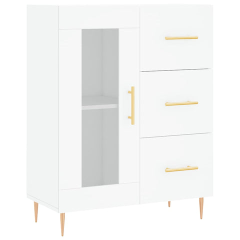 vidaXL Highboard White 69.5x34x180 cm Engineered Wood