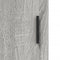 vidaXL Highboard Grey Sonoma 69.5x34x180 cm Engineered Wood