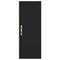 vidaXL Highboard Black 34.5x34x180 cm Engineered Wood
