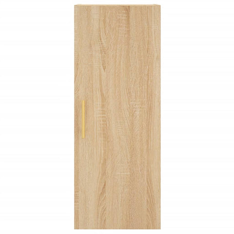 vidaXL Highboard Sonoma Oak 34.5x34x180 cm Engineered Wood