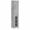 vidaXL Highboard Concrete Grey 34.5x34x180 cm Engineered Wood