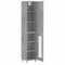 vidaXL Highboard Concrete Grey 34.5x34x180 cm Engineered Wood