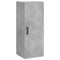 vidaXL Highboard Concrete Grey 34.5x34x180 cm Engineered Wood