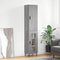vidaXL Highboard Grey Sonoma 34.5x34x180 cm Engineered Wood