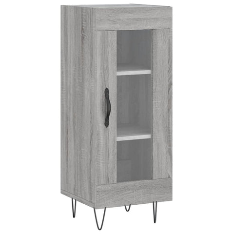 vidaXL Highboard Grey Sonoma 34.5x34x180 cm Engineered Wood