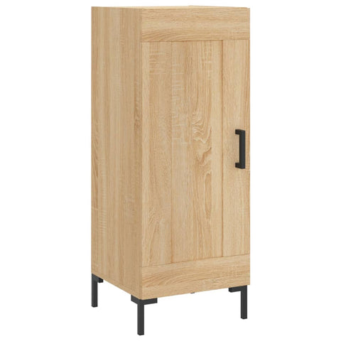 vidaXL Highboard Sonoma Oak 34.5x34x180 cm Engineered Wood