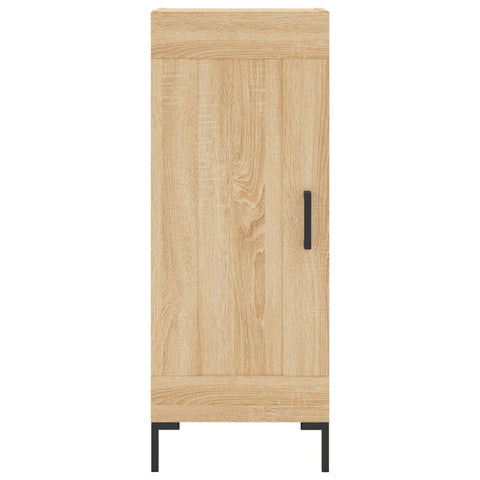 vidaXL Highboard Sonoma Oak 34.5x34x180 cm Engineered Wood