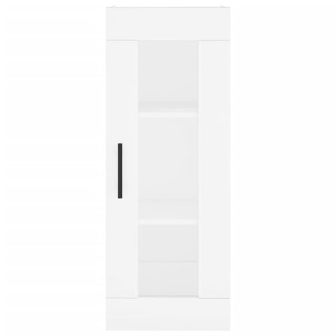 vidaXL Highboard White 34.5x34x180 cm Engineered Wood