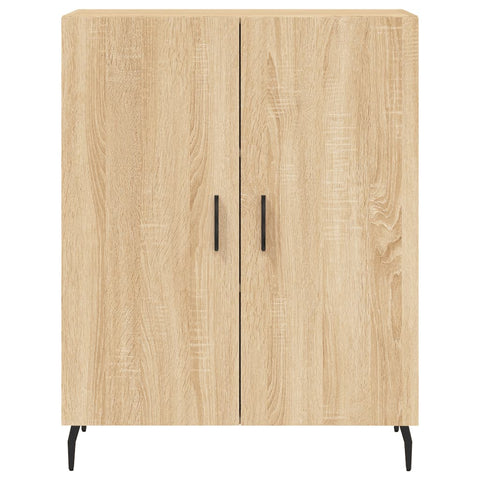 vidaXL Highboard Sonoma Oak 69.5x34x180 cm Engineered Wood