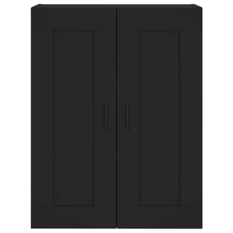 vidaXL Highboard Black 69.5x34x180 cm Engineered Wood