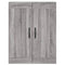 vidaXL Highboard Grey Sonoma 69.5x34x180 cm Engineered Wood