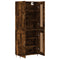 vidaXL Highboard Smoked Oak 69.5x34x180 cm Engineered Wood