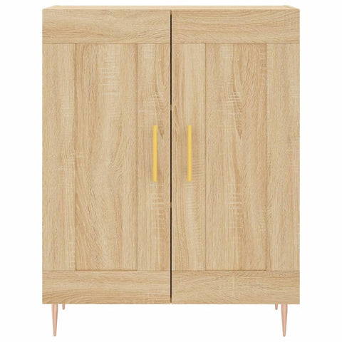 vidaXL Highboard Sonoma Oak 69.5x34x180 cm Engineered Wood