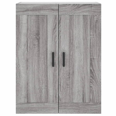 vidaXL Highboard Grey Sonoma 69.5x34x180 cm Engineered Wood