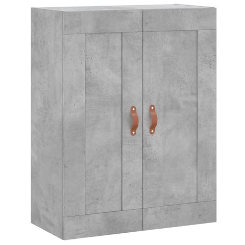 vidaXL Highboard Concrete Grey 69.5x34x180 cm Engineered Wood