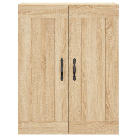 vidaXL Highboard Sonoma Oak 69.5x34x180 cm Engineered Wood