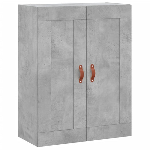 vidaXL Highboard Concrete Grey 69.5x34x180 cm Engineered Wood