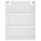 vidaXL Highboard White 69.5x34x180 cm Engineered Wood