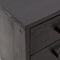vidaXL Bedside Cabinets 2 pcs Black 36x30x45 cm Solid Wood Pine