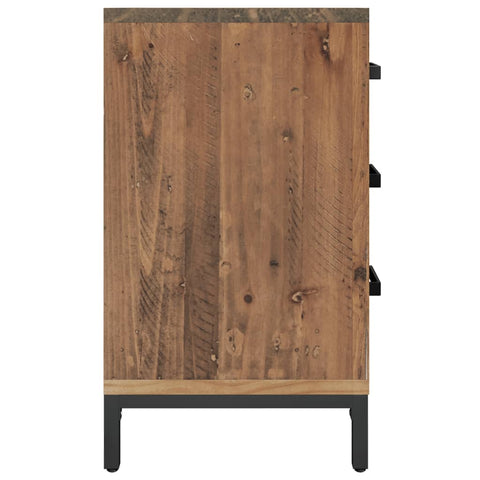 vidaXL Bedside Cabinets 2 pcs 40x30x55 cm Solid Wood Pine