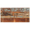 vidaXL Dining Table 110x55x76 cm Solid Wood Reclaimed