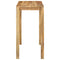 vidaXL Bar Table 112x55x108 cm Solid Wood Mango