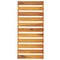 vidaXL 3-Tier Folding Shelf Brown 70x31x63 cm Solid Wood Acacia